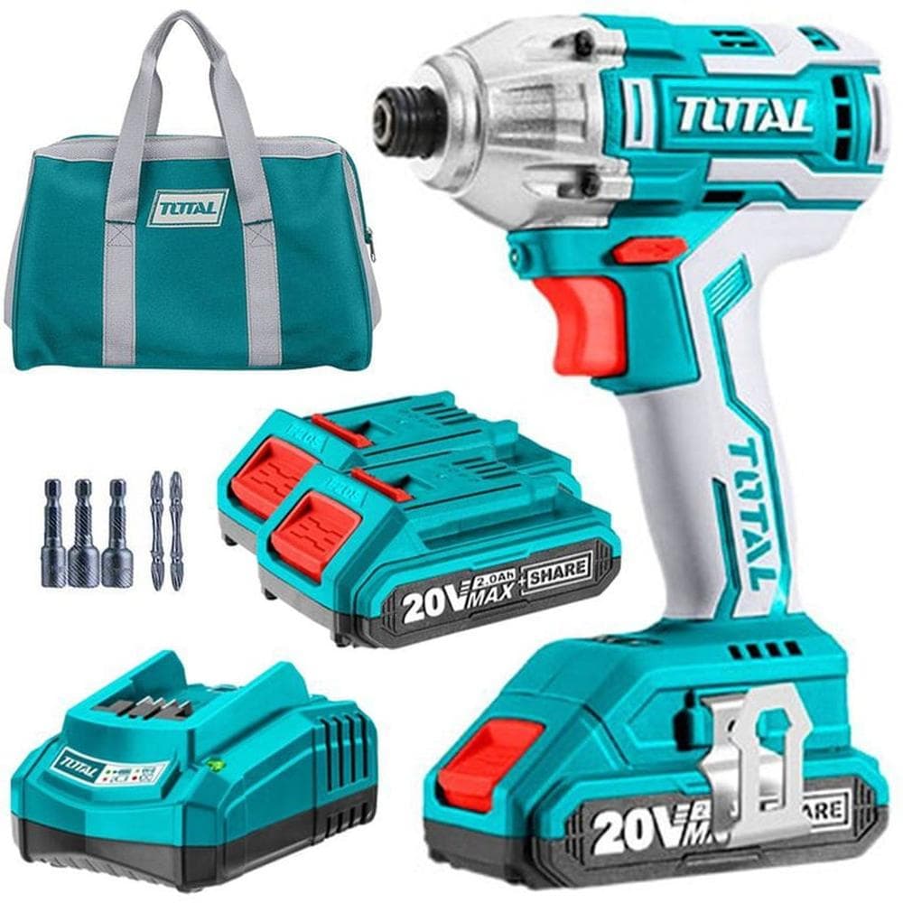 Atornillador de impacto 20V caja 4u